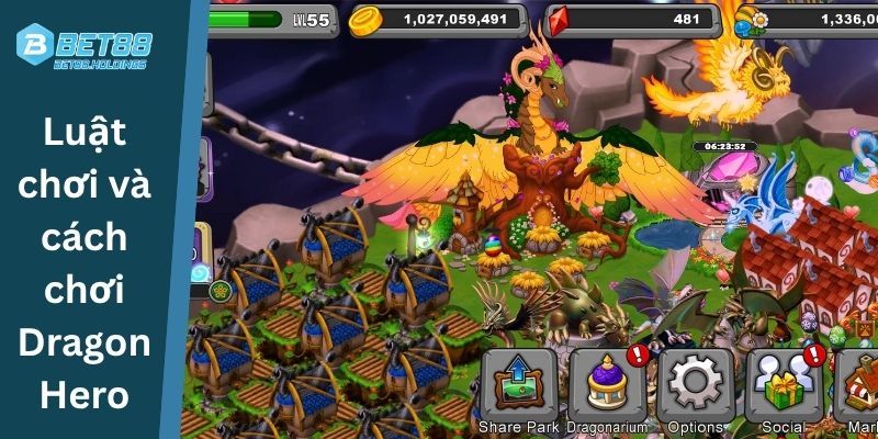 Luật chơi và cách chơi Dragon Hero