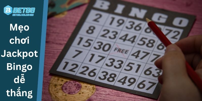 Mẹo chơi Jackpot Bingo dễ thắng tại Bet88